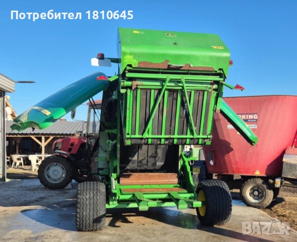 Балировачка/Сламопреса John Deere 854L