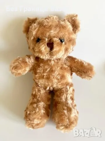 Ново очарователно плюшено мече – мека играчка за подарък 30 см Св. Валентин, снимка 5 - Романтични подаръци - 48892317