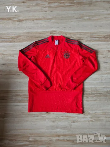Оригинално мъжко горнище Adidas Climalite x F.C. Bayern Munchen / Season 18-19 (Training)