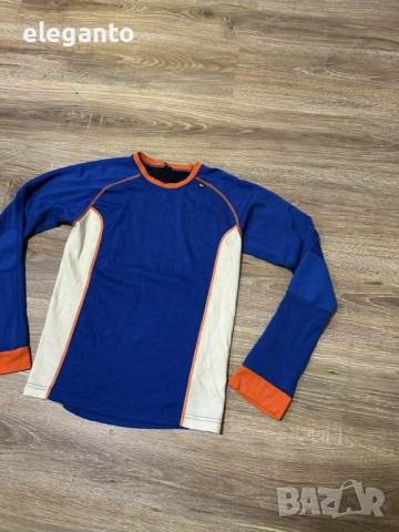 Мъжко ! Helly Hansen Merino Wool Blend Base Layer Shirt , S размер, снимка 5 - Спортни дрехи, екипи - 53099468