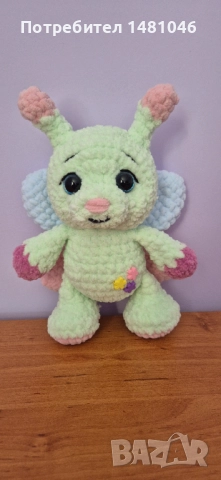 Плетени играчки.Малко сладки предложения за подарък на вашето дете, изработени с много любов., снимка 6 - Плюшени играчки - 52857502