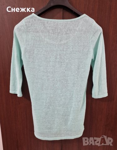Дамска памучна блуза , снимка 2 - Блузи с дълъг ръкав и пуловери - 37389205