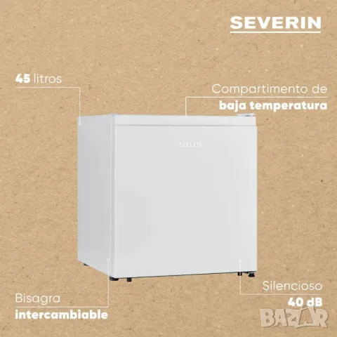 хладилник Severin 45L (KB 8884), снимка 2 - Хладилници - 55911190