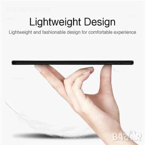 Huawei MatePad Pro 13.2 (2025) Смарт Кожен Калъф с Тройно Сгъване и Протектор – 3 Цвята, снимка 6 - Калъфи, кейсове - 50845183