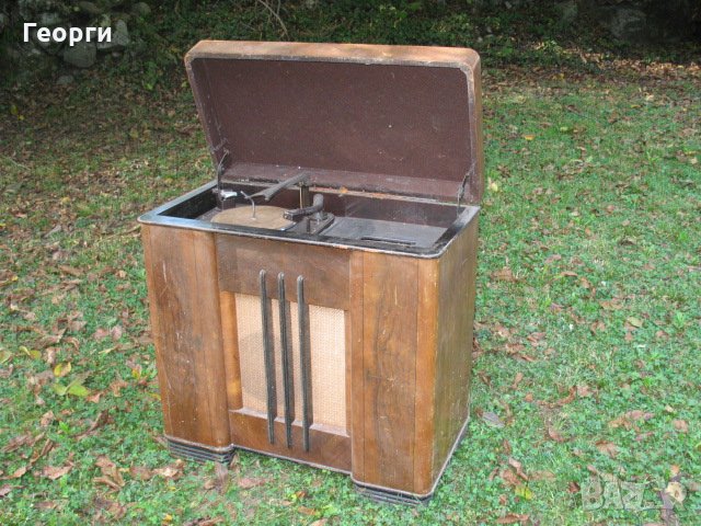 ALBA 475B, 1948 г. - ретро радиошкаф + грамофон с чейнджър., снимка 8 - Други ценни предмети - 31105322