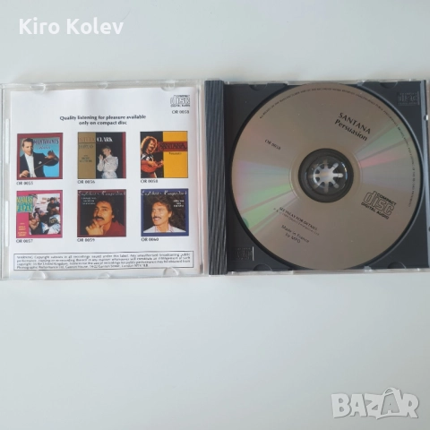 Santana ‎– Persuasion cd, снимка 2 - CD дискове - 51741096