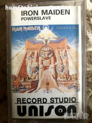 Рядка касетка - IRON MAIDEN - Powerslave, снимка 1 - Аудио касети - 37156590