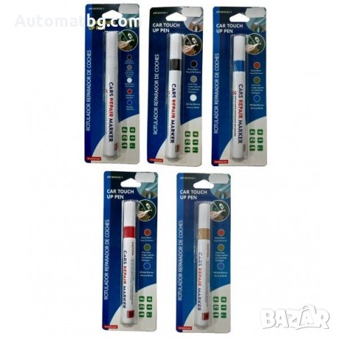 Маркер коректор за боя Automat, Бял,Сив, Черен и Син