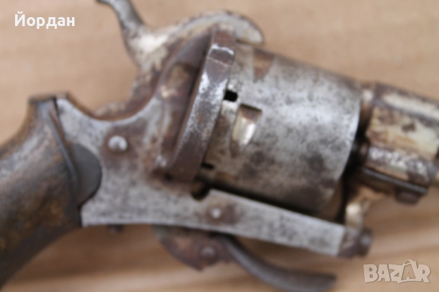 Белгийски револвер ''Лефоше''  с надпис ''USA'', снимка 3 - Други ценни предмети - 52755167