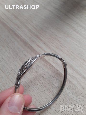 НОВА Уникална сребърна гривна 16.6грама, снимка 12 - Гривни - 27314100