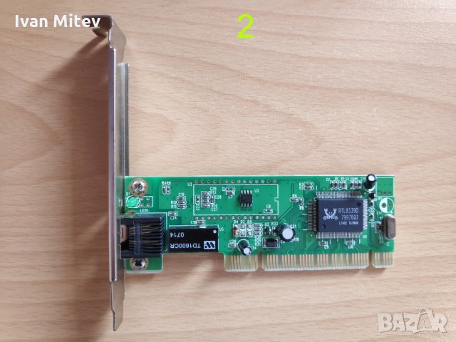 LAN карта PCI , снимка 3 - Други - 30459862