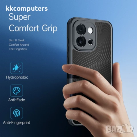 OnePlus 13s 5G / OnePlus 13T 5G Удароустойчив DUX DUCIS Aimo / TPU+PC, Matte Drop-proof Калъф и Прот, снимка 4 - Калъфи, кейсове - 50712334