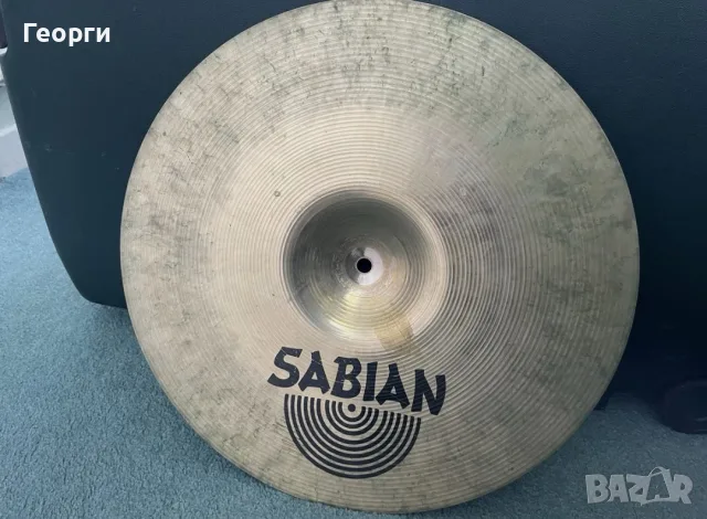 Чинел Sabian AA Rock Crash 16", снимка 2 - Ударни инструменти - 56195345