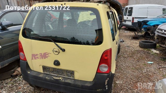 Опел агила на части , снимка 2 - Автомобили и джипове - 31211239