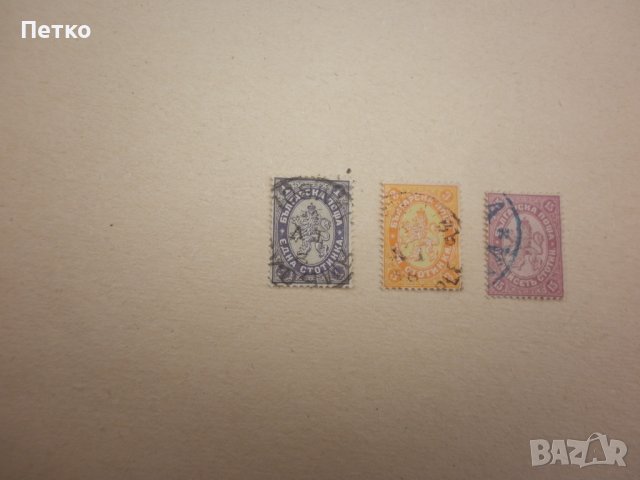 Пощенски марки   България  1882 и 1886 г, снимка 2 - Филателия - 42624499