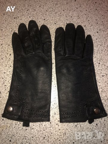 Дамски ръкавици естествена кожа