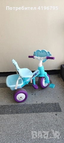 Детска триколка със сенник, снимка 7 - Детски велосипеди, триколки и коли - 54311302
