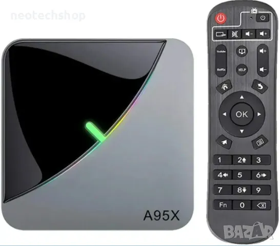 НОВ A95X F3 AIR 4GB/32GB, Amlogic S905X3, снимка 1