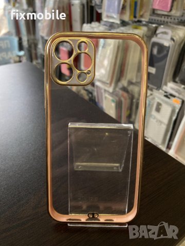 Apple iPhone 12 Pro Прозрачен кейс с кант