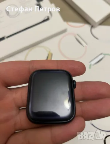 Apple Watch Series 9 45mm Midnight GPS – Carbon Neutral, снимка 8 - Смарт часовници - 56047953