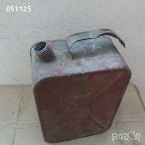 метална военна туба за гориво - 5 литра , снимка 3 - Антикварни и старинни предмети - 30183003