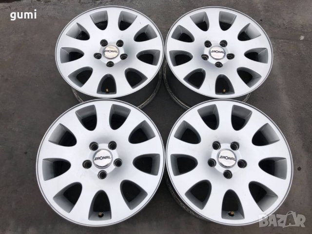4бр 16ски джанти за Ауди 5х112мм, снимка 2 - Гуми и джанти - 33877149