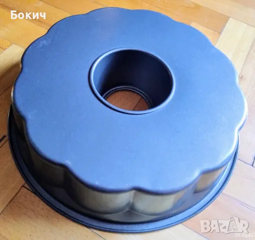 Запазени тефлонови: тиган "Tefal" Durabase, ф20 и форма за кекс ф24см, снимка 7 - Съдове за готвене - 49423372