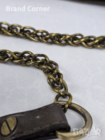  Дизайнерска кожена чанта Mohekan, снимка 5 - Чанти - 54329787