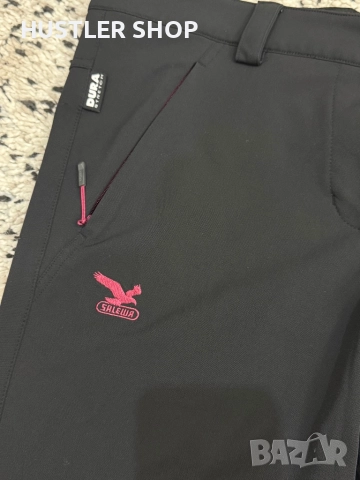Дамски туристически софтшел панталон SALEWA. Размер L/XL , снимка 2 - Панталони - 52914338