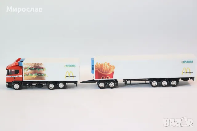 HERPA 1:87 H0 SCANIA АВТОВЛАК КАМИОН ТИР МОДЕЛ КОЛИЧКА