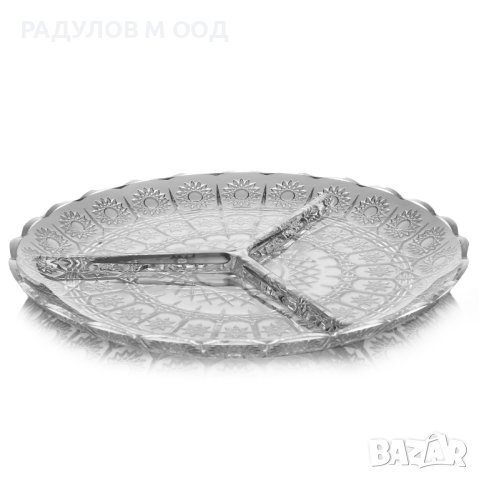 Стъклена чиния ордьовър PYRAMID BH-9P / 80110