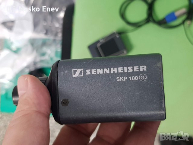 Sennheiser EW 100/G2/Plug On UHF Wireless Camera System - безжичен аудио комплект за видео камера, снимка 3 - Микрофони - 33772786
