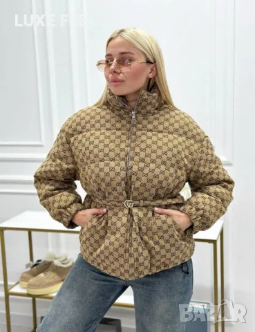 Gucci ✨Дамско Зимно Яке - М р., снимка 3 - Якета - 56261367