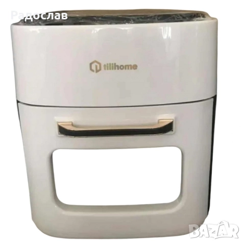 Електрически фритюрник с горещ въздух,обем 15 л., таймер + touch-screen., снимка 4 - Фритюрници - 52062745