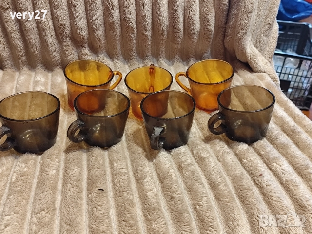 ретро стъклени чаши, снимка 8 - Други - 43514494