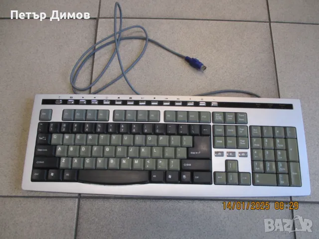 Продавам клавиактура с порт PS/2, снимка 2 - Клавиатури и мишки - 48672675