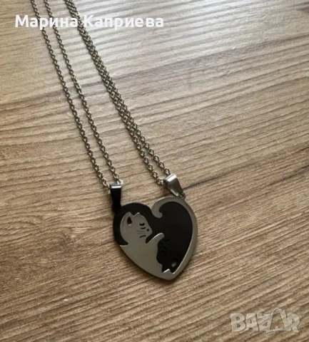 Две колиета Best Friend/ За него и нея. В наличност два цвята #K-95, снимка 4 - Колиета, медальони, синджири - 51500949