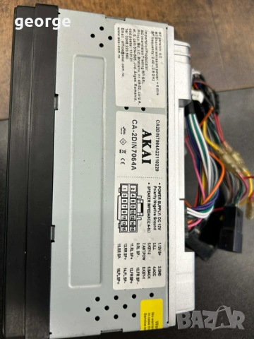 Мултимедия Akai CA-2DIN7064A, снимка 2 - Ресийвъри, усилватели, смесителни пултове - 53875741