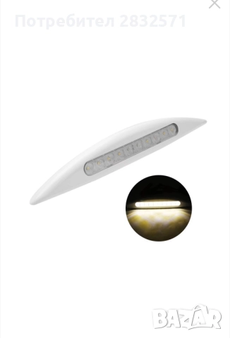 лампа за над врата на каравана