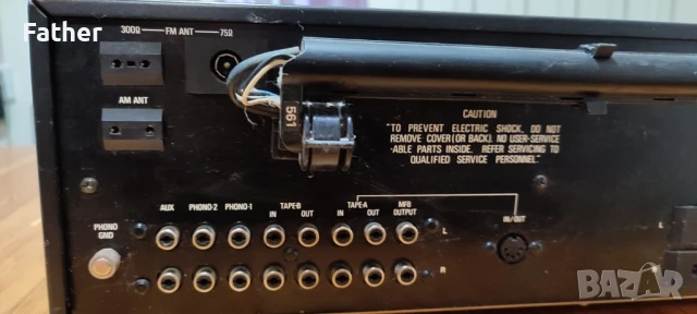 Винтидж ресивър Philips 22A H686, снимка 7 - Ресийвъри, усилватели, смесителни пултове - 50867032