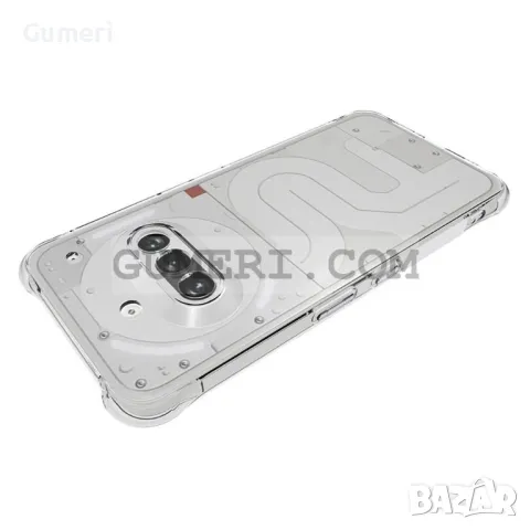  Nothing Phone (3a)  Противоударен Прозрачен Гръб С Подсилени Ръбове "Air", снимка 4 - Калъфи, кейсове - 50045501