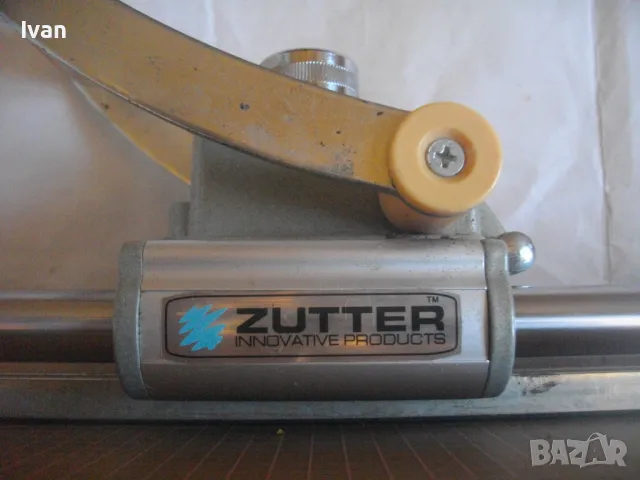 НОВ Ръчен Масивен РОЛКОВ НОЖ Висок клас регулации рязане/прегъване хартия табак кадастрон ZUTTER CUT, снимка 15 - Други инструменти - 47402521