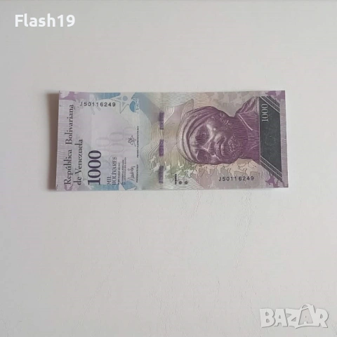 ⭐ Венецуела 1000 боливара 2017 AU