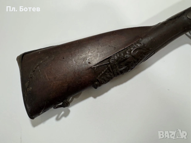Стара пушка, снимка 2 - Антикварни и старинни предмети - 54140095