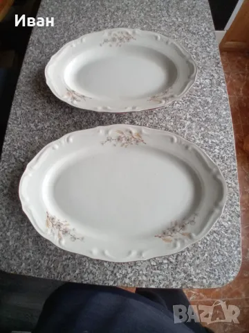 Порцеланови плата, снимка 2 - Чинии - 48304258