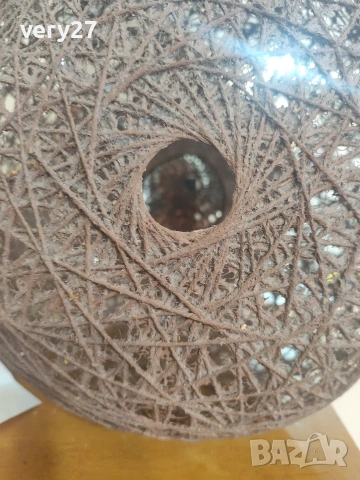 абажур кафяв калбо