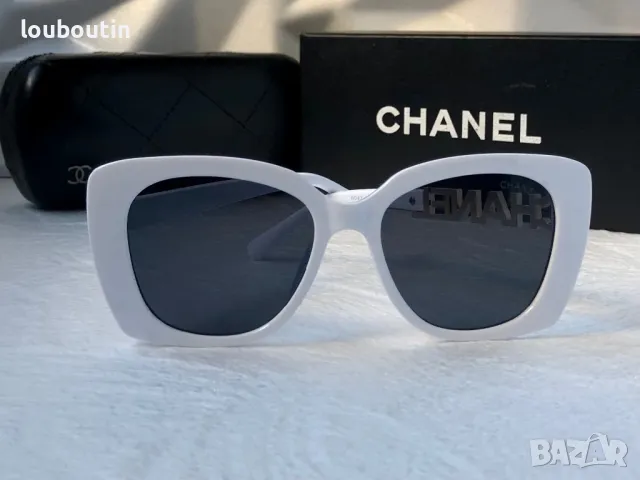 CH 2024 дамски слънчеви очила котка бели черни, снимка 12 - Слънчеви и диоптрични очила - 47742105