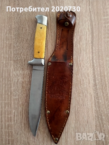 Лован нож с кания, снимка 3 - Ножове - 45729622