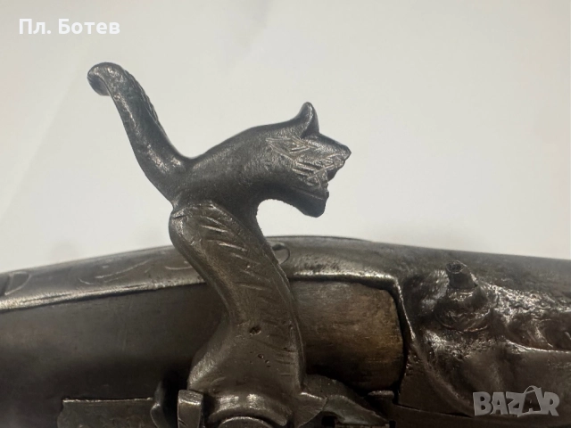 Рядка испанска капсулна пушка, снимка 6 - Антикварни и старинни предмети - 52516303