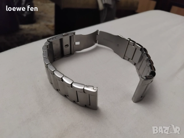 Верижка за часовник 24 мм масивна неръждаема стомана !, снимка 9 - Мъжки - 52612598